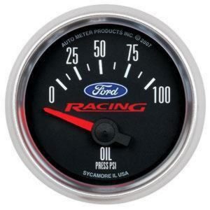 Auto Meter Ford Racing Series Electric Oil Pressure Gauge - 880076