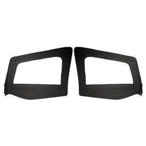 Rampage Replacement Upper Half Doorskins in BlackDenim (Black Denim) - 89615