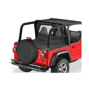 Bestop Duster Deck Cover (Black Denim) - 90019-15