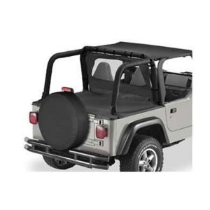 Bestop Duster Deck Cover (Black Denim) - 90020-15