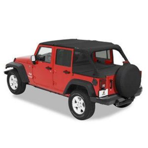 Bestop Duster Deck Cover Extension (Black Diamond) - 90034-35