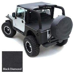 Smittybilt Outback Wind Breaker in Black Diamond - 90035