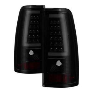 Spyder Auto Group XTune Version 3 Light Bar LED Tail Lights (Black Smoke) - 9038778