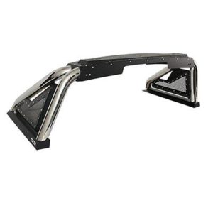 Go Rhino Sport Bar 2.0 with Power Actuated Retractable Light Mount (Polished Stainless Steel) - 911600PS
