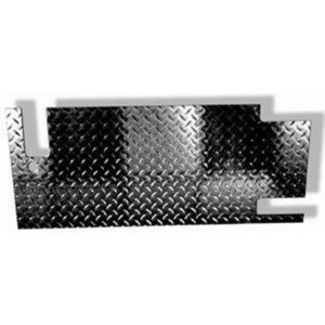 Warrior Tailgate Cover (Aluminum Diamond Plate) - 920D-1