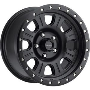Raceline Wheels Monster, 17x9 with 5x5 Bolt Pattern - Satin Black - 928B-79050-12
