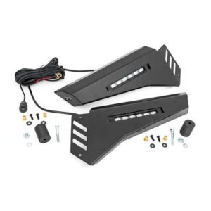 Rough Country UTV LED Bumper Wings (Black) - 93044