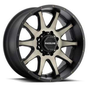 Raceline Wheels Shift BMF, 16x8 with 8x170 Bolt Pattern - Satin Black Machined with Dark Tint - 930DM-68081-00