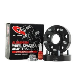 G2 6x5.5 Inch Bolt Pattern with 1.25 Inch Offset Wheel Spacers (Black) - 93-38-125