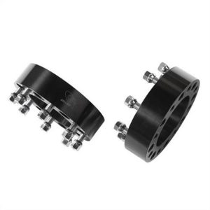 G2 8x6.5 Inch GM Bolt Pattern with 2 Inch Offset Wheel Spacers (Black) - 93-82-200