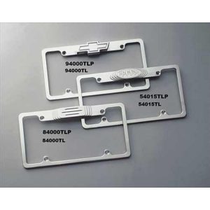 AMI License Plate Frames (Polished Aluminum) - 94000TLP