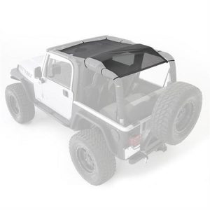 Smittybilt Cloak Extended Mesh Top (Black Mesh) - 95600