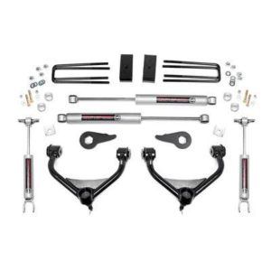 Rough Country 3.5" GM Bolt-On Suspension Lift Kit with N2.0 Shocks - 95920