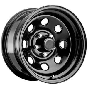 Pro Comp 97 Series Rock Crawler Monster Mod, 15x7 Wheel with 5 on 4.5 Bolt Pattern - Gloss Black - 97-5765