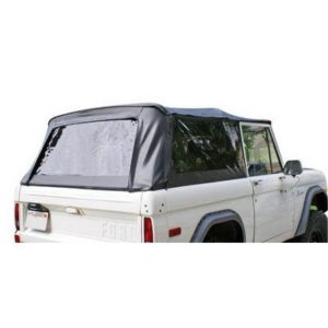 Rampage Complete Soft Top with Tinted Windows and No Upper Doors (Black) - 98501