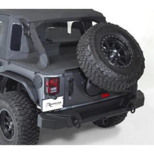 Rampage TrailGuard Rear Bumper (Black) - 99513