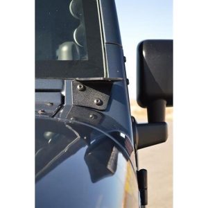 Rock-Slide Engineering Lower Light Bracket (Black ) - AC-LW-101-TJ