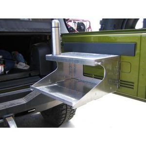 Rock-Slide Engineering Tailgate Table (Polished Aluminum) - AC-TB-100-JTY