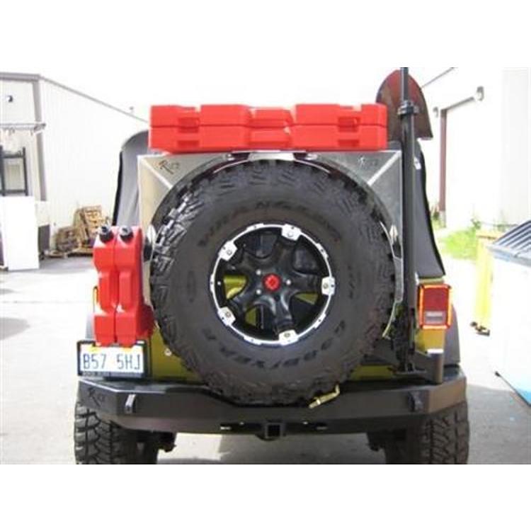 Smittybilt I-Rack 2 Universal Spare Tire Mounted Modular Rack System 2739