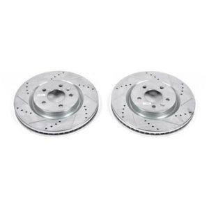 Power Stop Evolution Drilled and Slotted Brake Rotors - AR85137XPR