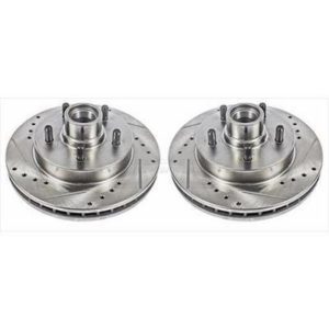 Power Stop Evolution Drilled and Slotted Brake Rotors - AR8625XPR