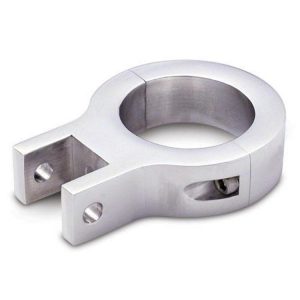 H3R Performance Brushed finish round mount for 1-3/4 Inch Inch roll bar - BMR02B