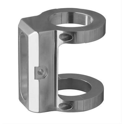 H3R Performance Dual Clamp Mount for 2-1/4" Roll Bar (Polished) - BMR14P