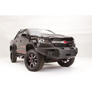Fab Fours Premium Front Winch Bumper (Black) - CC15-H3351-1