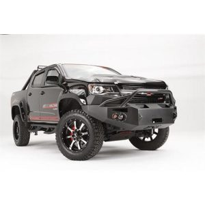 Fab Fours Premium Winch Front Bumper with Pre-runner Guard (Black) - CC15-H3352-1