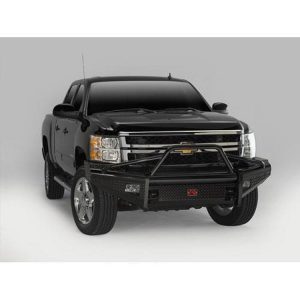 Fab Fours Pre-Runner Front Ranch Bumper with Tow Hooks (Black) - CH05-S1362-1