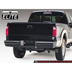 Fab Fours Elite Rear Bumper (Black) - CH08-U1450-1