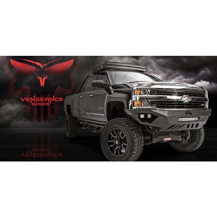 Fab Fours Vengeance Front Bumper (Black) - CH15-V3051-1