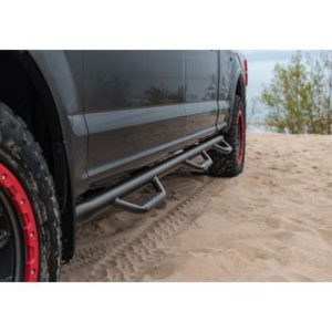 N-Fab EpYx Drop Down Steps Wheel-to-Wheel With Bed Access (Black) - D20112MC-6-TX
