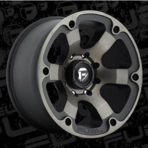 FUEL Off-Road D564 Beast, 20x10 Wheel with 8 on 170 Bolt Pattern - Black Machined Dark Tint - D56420001747