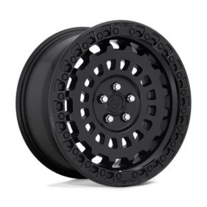 FUEL Off-Road Zephyr D633 Wheel, 17x9 with 5 on 127 Bolt Pattern - Matte Black - D63317907550