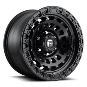 FUEL Off-Road Zephyr D633 Wheel, 17x9 with 8 on 6.5 Bolt Pattern - Matte Black - D63317908250