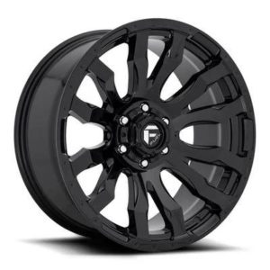 Fuel Off-Road D675 Blitz Wheel, 20x9 with 6x5.5 Bolt Pattern - Gloss Black - D67520908450US