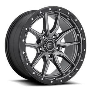 FUEL Off-Road Wheels Rebel 5 D680, 20x9 with 5 on 5 Bolt Pattern - Anthracite / Black - D68020907550