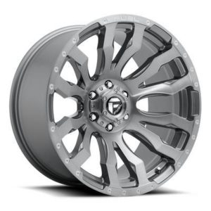 FUEL Off-Road D693 Blitz Wheel, 20x12 with 6 on 135 Bolt Pattern - Platinum - D69320208947