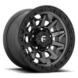 FUEL Off-Road D716 Covert Wheel, 20x10 with 5 on 5 Bolt Pattern - Anthracite / Black - D71620007547