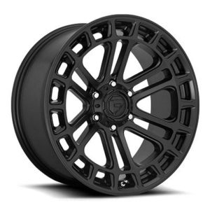 FUEL Off-Road D718 Heater Wheel, 20x10 with 6 on 135 Bolt Pattern - Matte Black - D71820008947