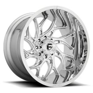 FUEL Off-Road D740 Runner Wheel, 22x12 with 8 on 6.5 Bolt Pattern - Chrome - D74022208247