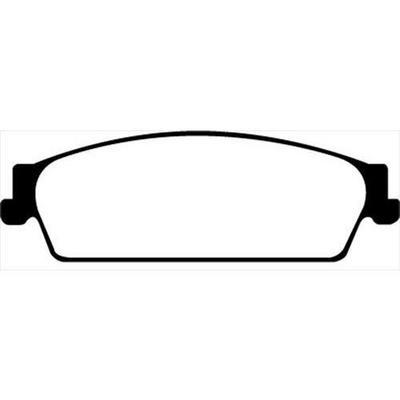EBC Brakes 6000 Series Greenstuff Truck/SUV Brakes Disc Pads - DP61780