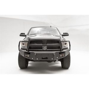 Fab Fours Premium Winch Front Bumper (Black) - DR16-C4050-1