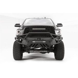 Fab Fours Vengeance Series Front Bumper in Black Powdercoat (Black) - DR16-V4052-1