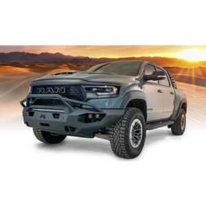 Fab Fours Matrix Front Bumper with Pre-Runner Guard (Black) - DX21-X5552-1