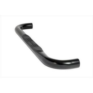 Dee-Zee Textured Black Steel Side Steps, Cab Length (Textured Black) - DZ372531