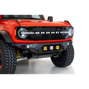 Addictive Desert Designs Bomber Front Bumper with Baja Designs Light Mounts - F230194120103