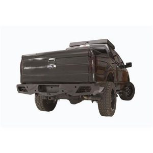 Fab Fours Vengeance Series Rear Bumper (Black) - FF09-E1751-1