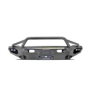 Fab Fours Matrix Front Bumper with Pre-Runner Guard (Black) - FF17-X4352-1